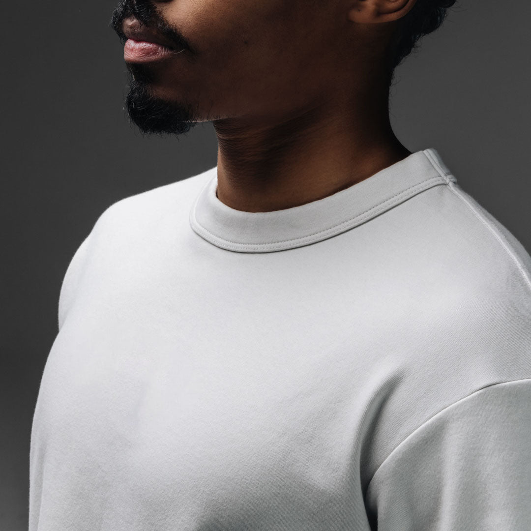 100% Cotton Relaxed Fit Blank Tee