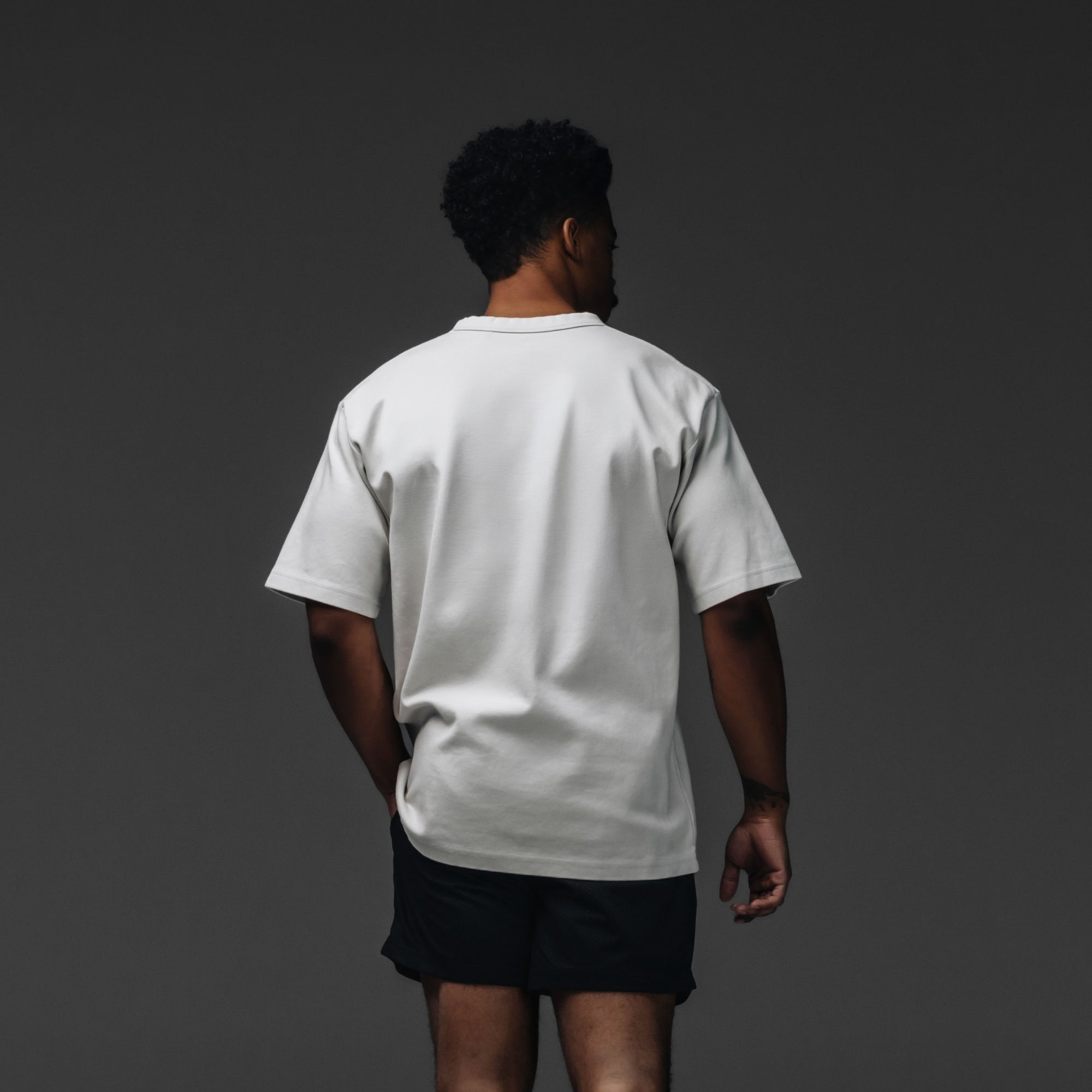 100% Cotton Relaxed Fit Blank Tee