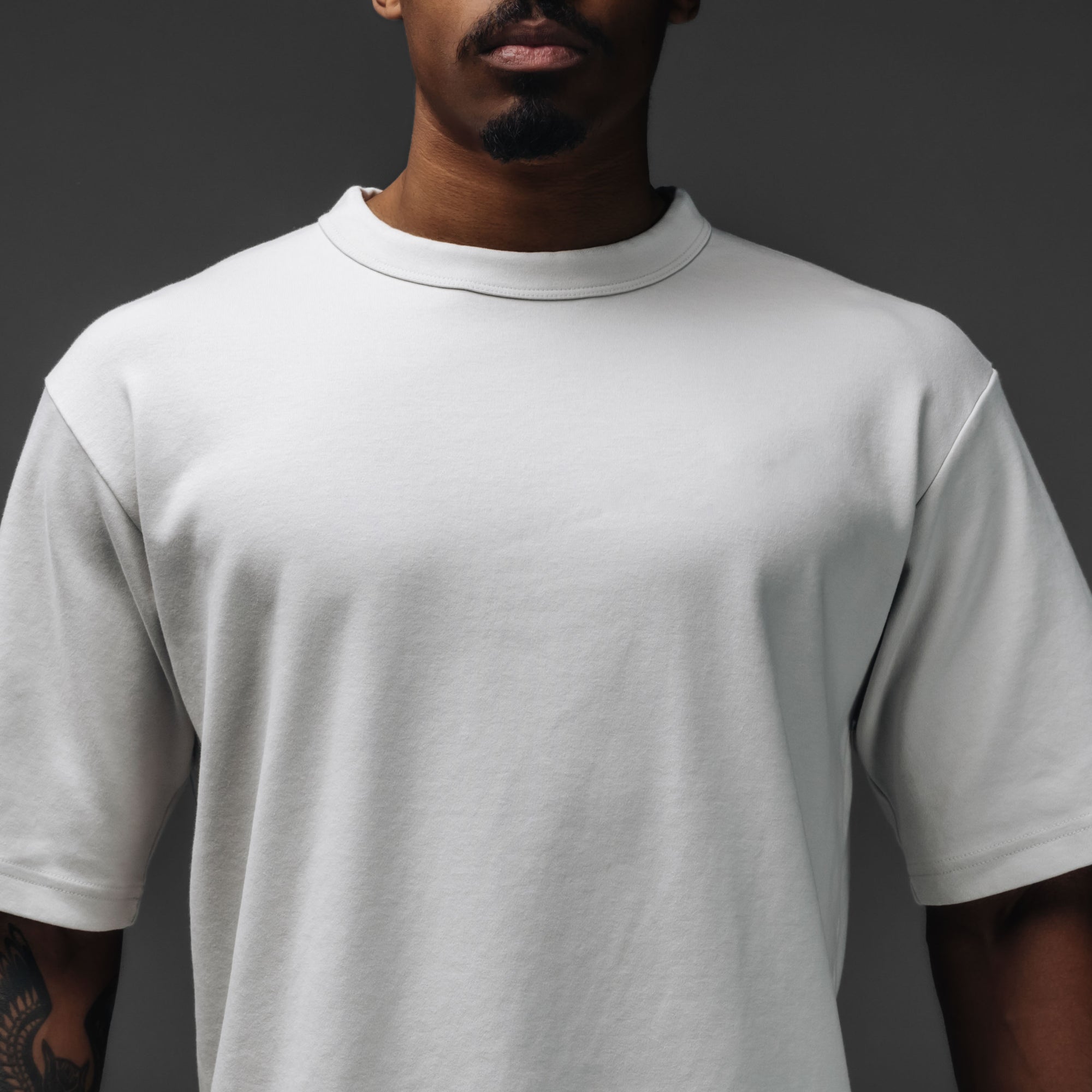 100% Cotton Relaxed Fit Blank Tee