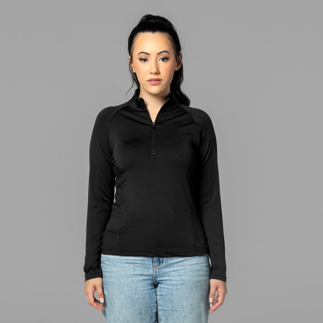 Womens Light Weight Quarter-Zip